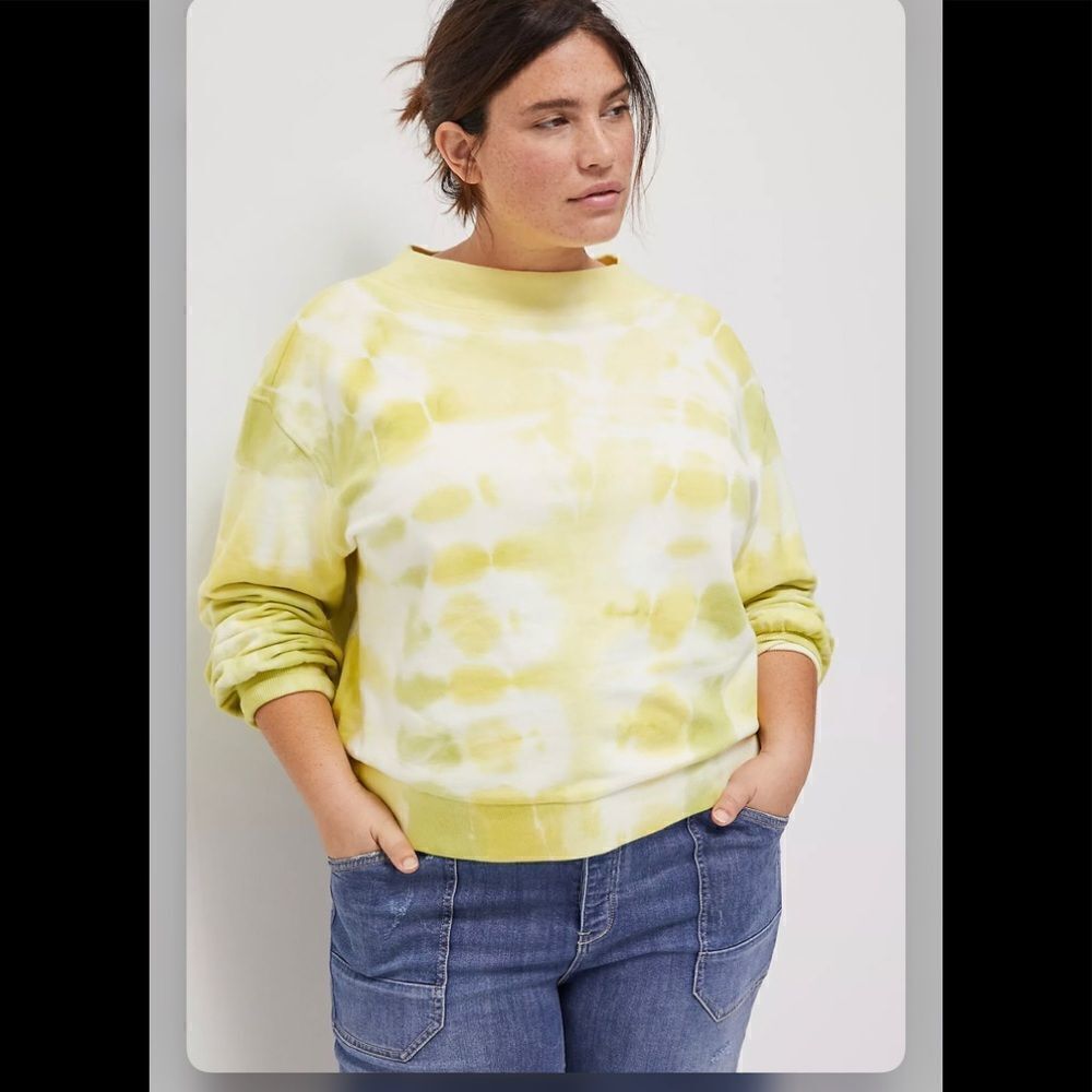 Anthropologie Pilcro Elayna Sweatshirt 1x